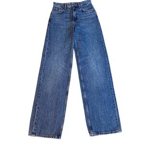 Zara high rise wide leg jeans. Size 2